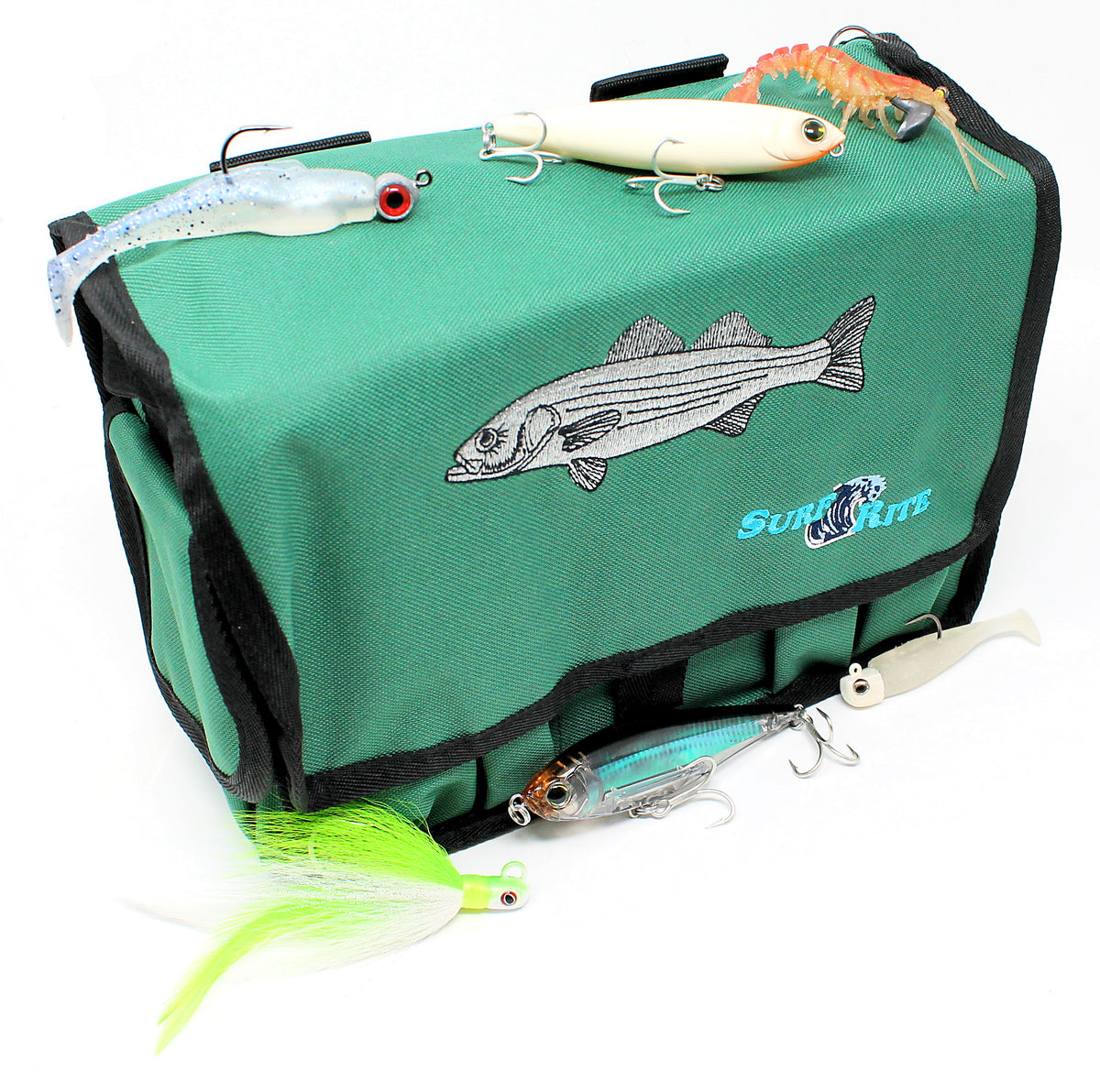 The Surfcaster Double Row 10 Compartment Lure Bag — Shop The Surfcaster