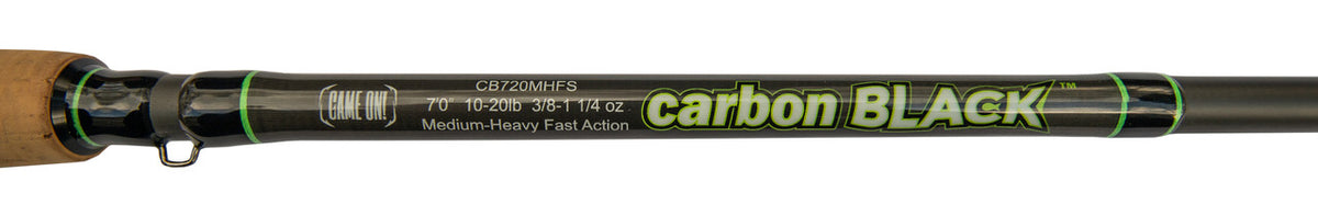Game On Carbon Black™ Inshore Spinning Rod