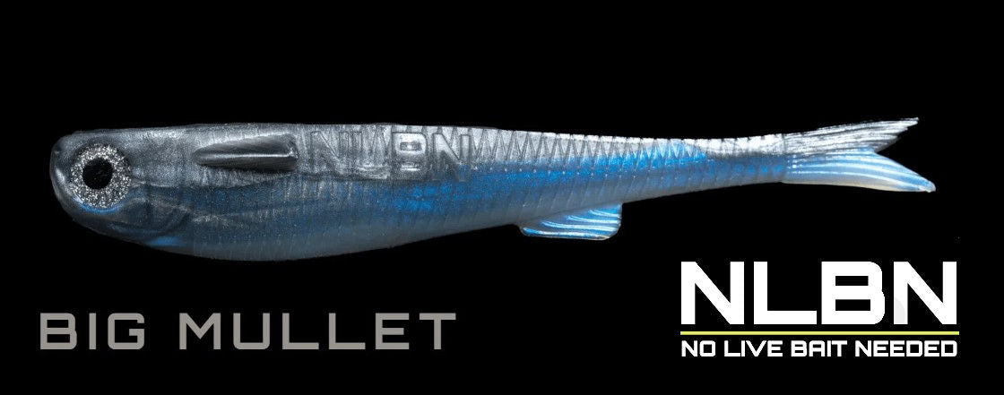 No Live Bait Needed (NLBN) Mini Mullet – Grumpys Tackle