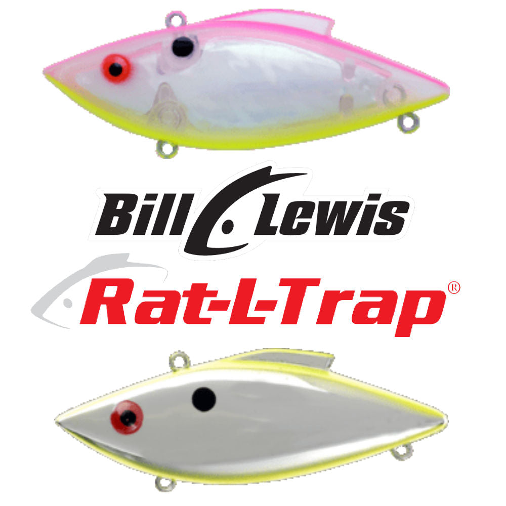 Rat-L-Trap Mag-Trap Fishing Lure, Chrome & Blue Back, 3/4 oz.