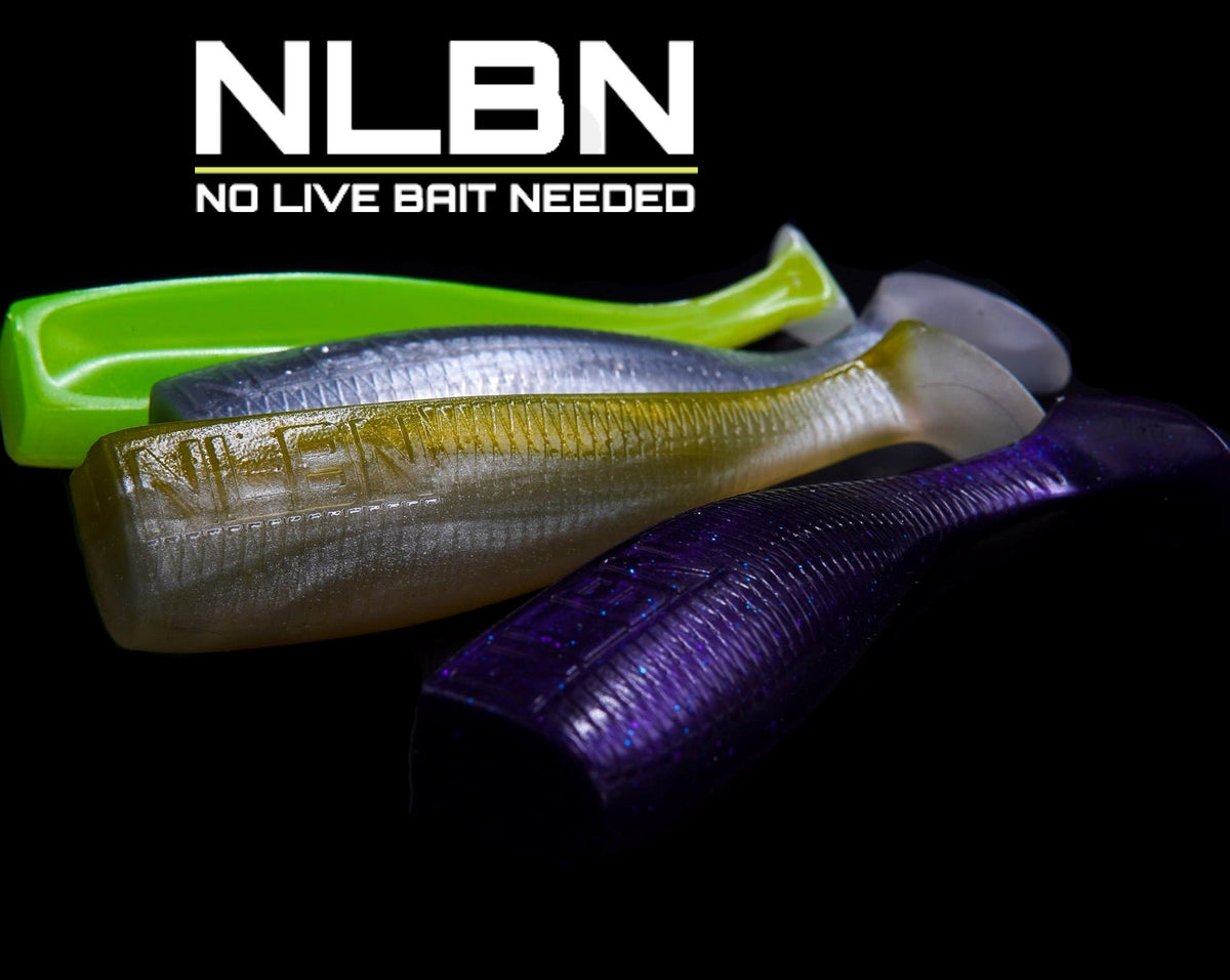 No Live Bait Needed (NLBN) 8 Inch Straight Tail Stickbait – Grumpys Tackle