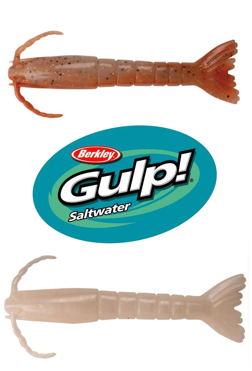 Berkley Gulp Saltwater Ghost Shrimp Bait, 3-Inch