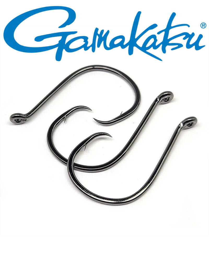 Gamakatsu Octopus Inline Circle Black 5/0 6pk