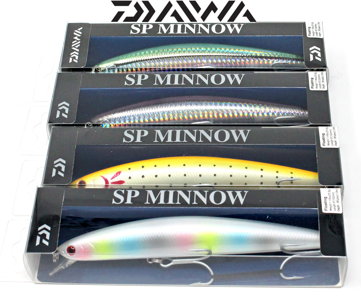 Daiwa Salt Pro Minnow - 5 1/8 - Floating - Laser Shiner