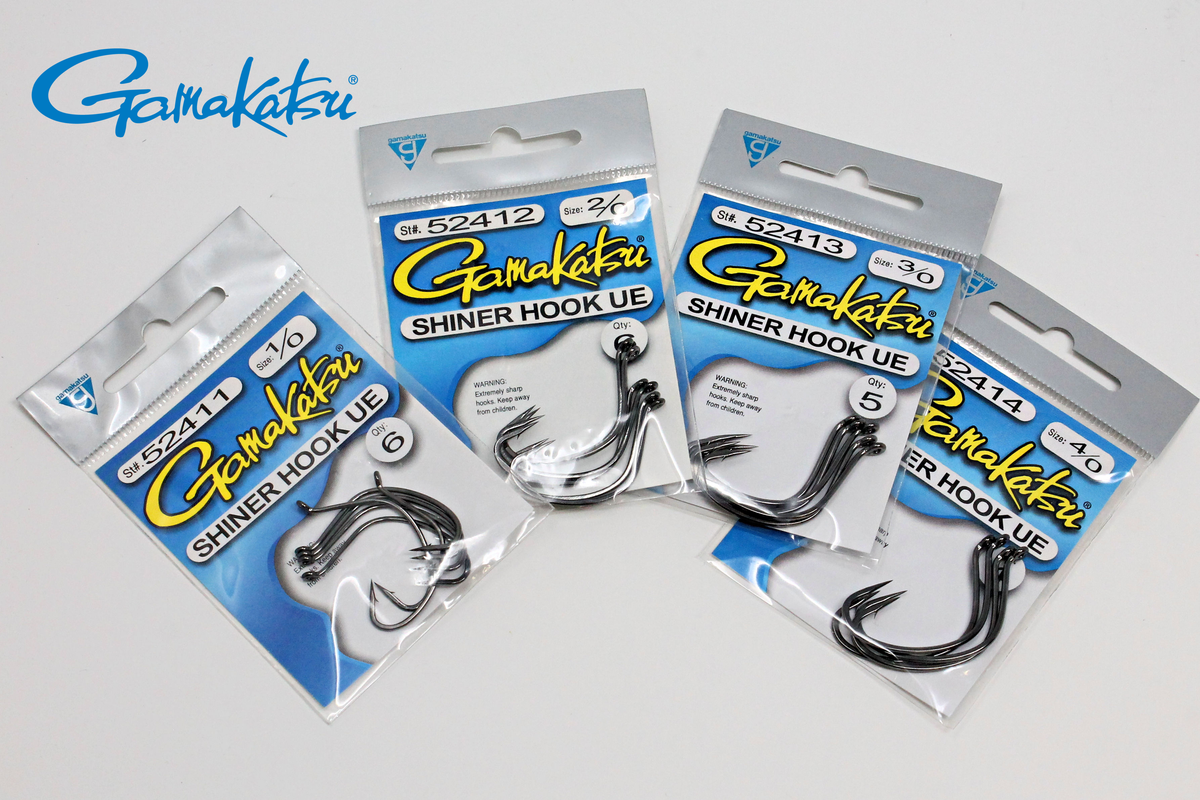 Gamakatsu Shiner Hook Black / 2/0