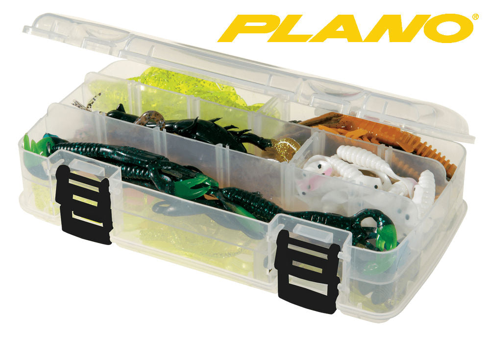 Plano 3400 Adjustable Double-Sided Stowaway, Clear - Small
