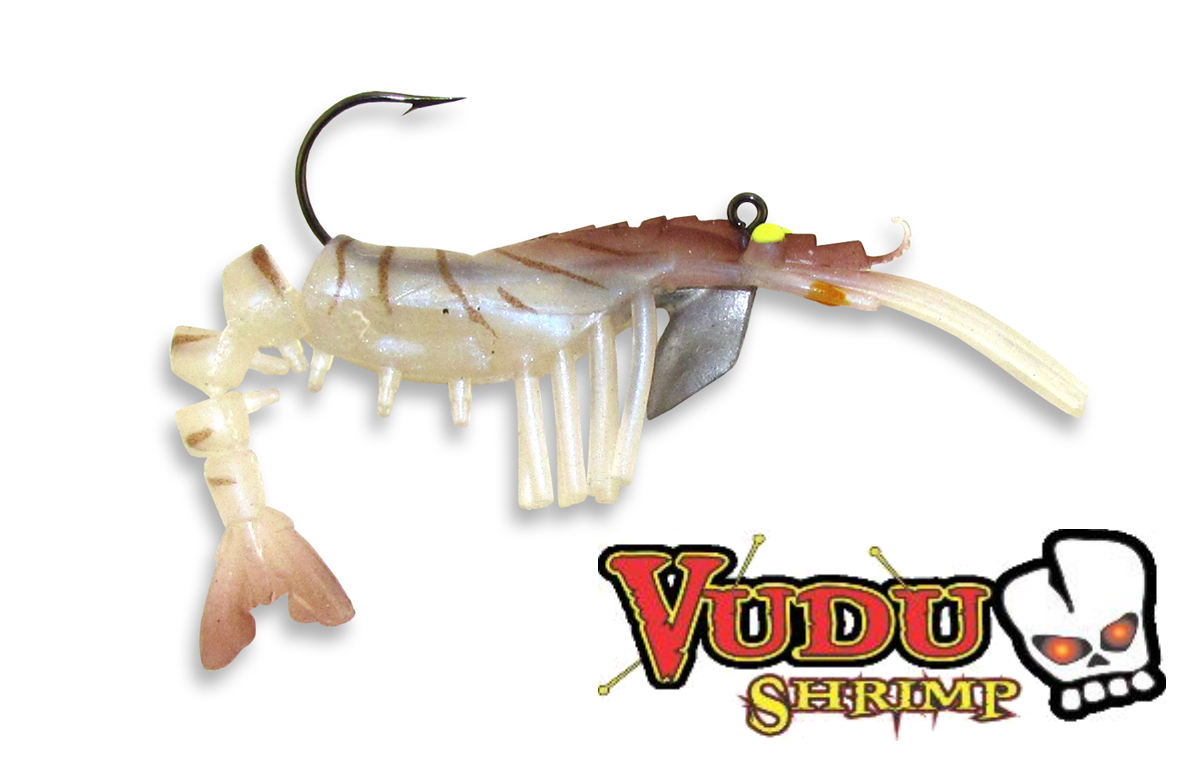 Vudu Fishing Lure E-VS20-16-04 Baby Shrimp 2 1/16 oz Natural