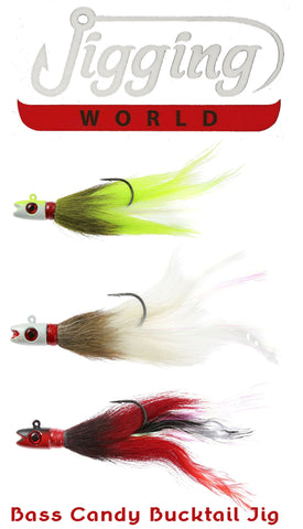 Jigging World Bass Candy Bucktails