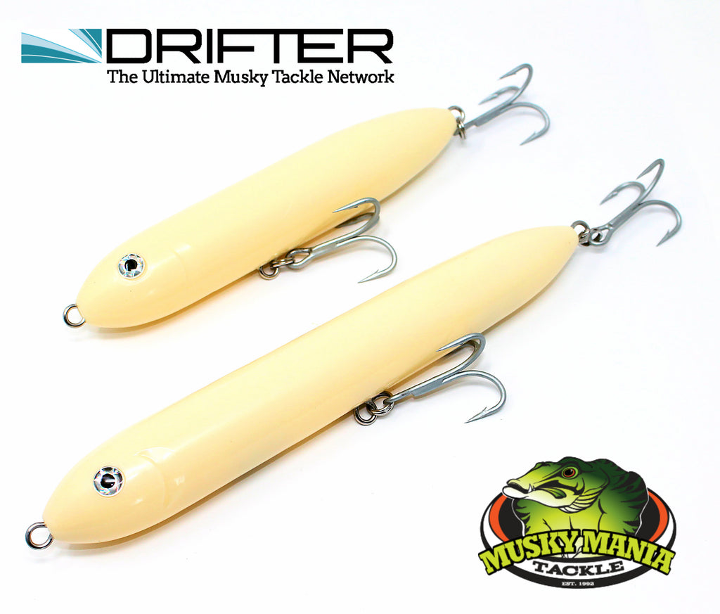 Two Musky Fishing Lures in Good Condition For Age, Musky Mania