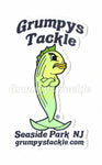 Grumpys Tackle Die Cut Logo Decal