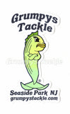 Grumpys Tackle Die Cut Logo Decal