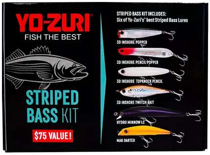 Yo-Zuri Lures Striped Bass Kit