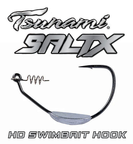 Tsunami SaltX Heavy Swimbait Hooks