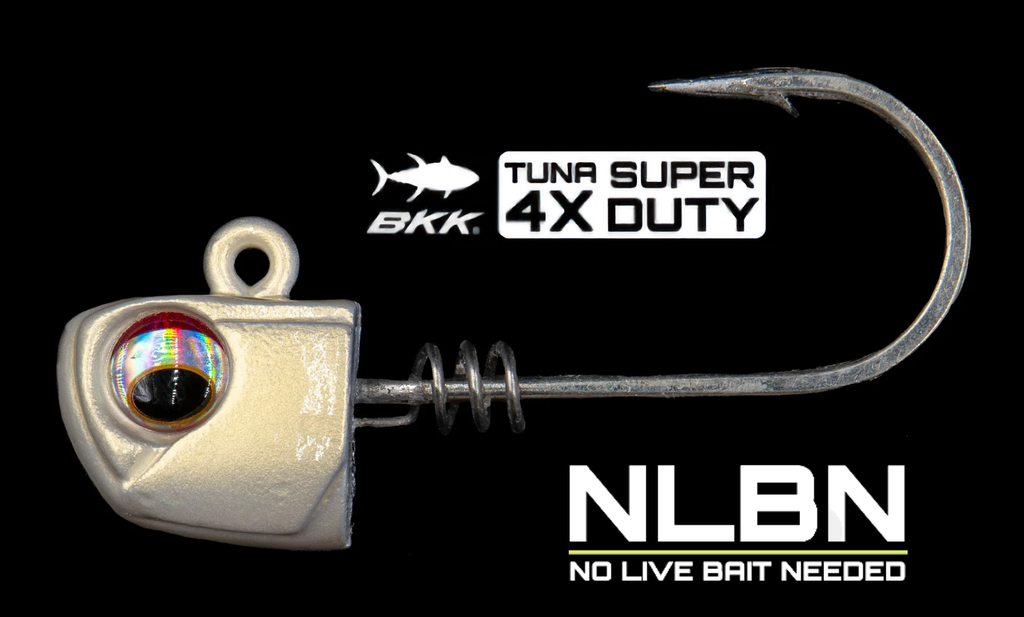 No Live Bait Needed (NLBN) Screw Lock Jig Heads - 3 Inch – Grumpys Tackle