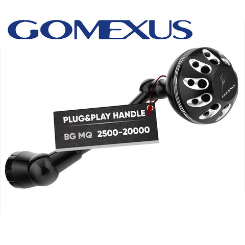 GOMEXUS PLUG & PLAY ALUMINUM POWER HANDLE FOR DAIWA BG REELS 35mm