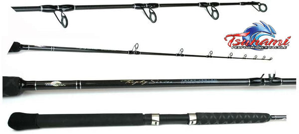  Tsunami TSTBC 661HW 6 ft. 6 in. Trophy Series Wire Line Rod :  Spinning Fishing Rods : Sports & Outdoors