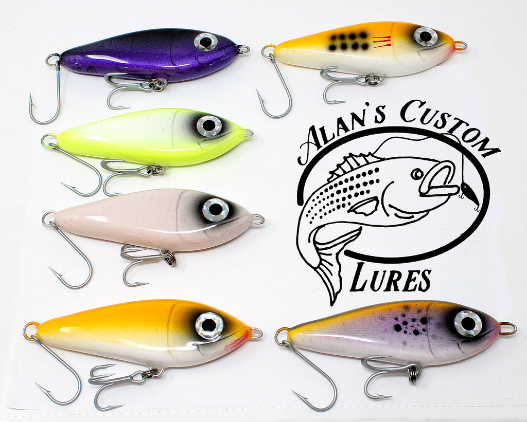 Alan's Custom Lures 6.5 in Bully Spook Lure — Shop The Surfcaster