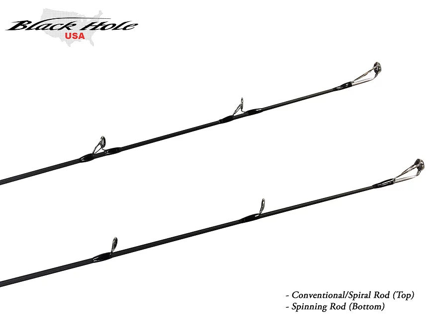 Black Hole Challenger Bank Spinning Rods – Grumpys Tackle