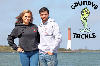 Grumpys Embroidered Hoodie Sweatshirt