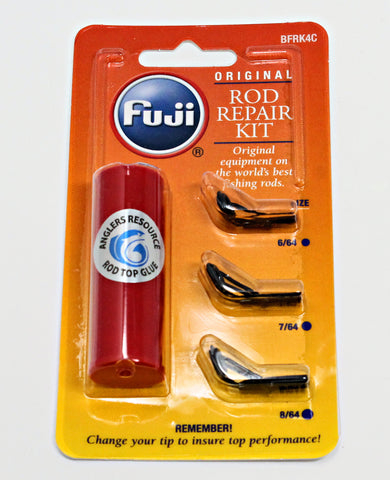  HEALEEP 1 Set Fishing Rod Tip Repair Kit Portable