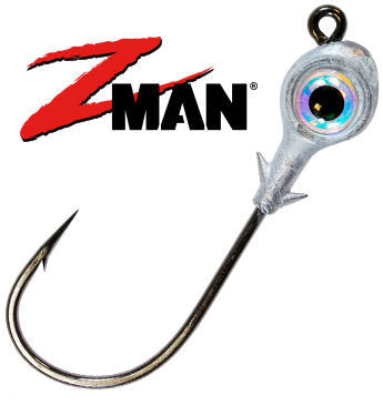 Z-Man Redfish Eye Jighead 1/4oz Pearl
